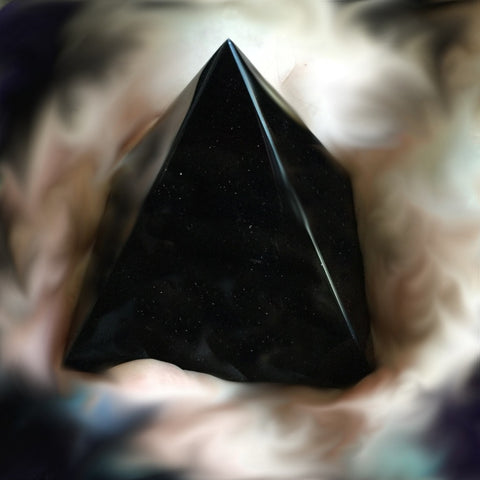 SPIRIT CRYSTAL #001 - Black Obsidian Crystal (Crystallations #2)