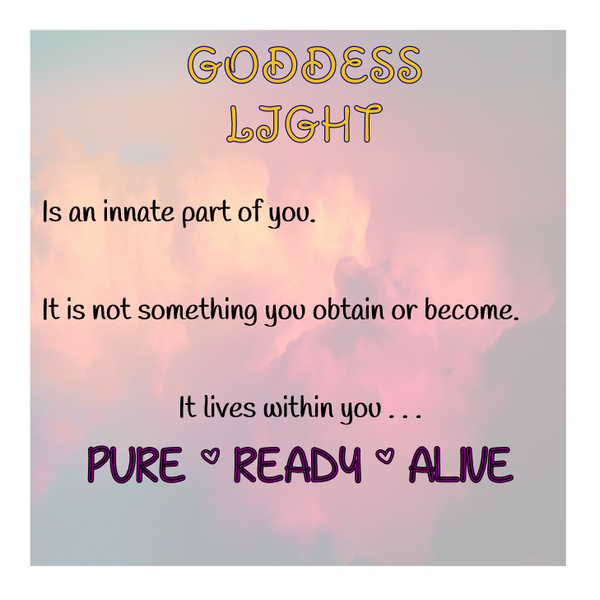GODDESS LIGHT BIRTHS WITHIN - Spirit*Book WeeBook (Digital Download)